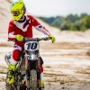 kalhoty RACER VEIL  ALPINESTARS červená/bílá 2025 (Veľkosť 28)