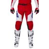 kalhoty RACER VEIL  ALPINESTARS červená/bílá 2025 (Veľkosť 28)