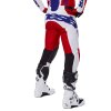 kalhoty RACER VEIL  ALPINESTARS červená/bílá 2025 (Veľkosť 28)