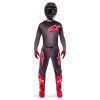 kalhoty SUPERTECH LIPAN  ALPINESTARS kouřová červená (Veľkosť 36)