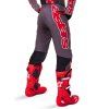 kalhoty SUPERTECH LIPAN  ALPINESTARS kouřová červená (Veľkosť 36)