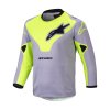 dres RACER VEIL KIDS  ALPINESTARS  dětský šedá/žlutá fluo 2025 (Veľkosť 2XS)