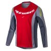 dres RACER MELT  ALPINESTARS  dětský červená/šedá 2025 (Veľkosť S)