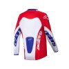 dres RACER VEIL  ALPINESTARS  dětský červená/bílá 2025 (Veľkosť S)