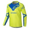 dres RACER VEIL  ALPINESTARS  dětský žlutá fluo/modrá 2025 (Veľkosť S)