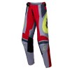 kalhoty RACER MELT  ALPINESTARS  dětské červená/šedá 2025 (Veľkosť 26)