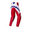 kalhoty RACER VEIL  ALPINESTARS  dětské červená/bílá 2025 (Veľkosť 22)