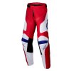 kalhoty RACER VEIL  ALPINESTARS  dětské červená/bílá 2025 (Veľkosť 22)