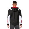 mikina SESSIONS 3 HOODIE  ALPINESTARS černá/bílá/červená (Veľkosť S)
