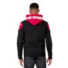 mikina VELOCITY HOODIE  ALPINESTARS černá/červená (Veľkosť S)