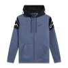 mikina VELOCITY HOODIE  ALPINESTARS modrá/černá (Veľkosť XL)