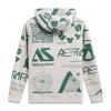mikina DETERMINANT HOODIE  ALPINESTARS bílá offwhite (Veľkosť S)