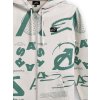 mikina DETERMINANT HOODIE  ALPINESTARS bílá offwhite (Veľkosť S)
