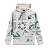 mikina DETERMINANT HOODIE  ALPINESTARS bílá offwhite (Veľkosť S)