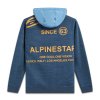 mikina OCCURANCE HOODIE  ALPINESTARS modrá (Veľkosť M)