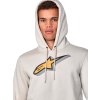 mikina QUICKNESS HOODIE  ALPINESTARS bílá offwhite (Veľkosť L)