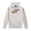 mikina QUICKNESS HOODIE  ALPINESTARS bílá offwhite (Veľkosť L)