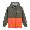 bunda SPEEDED WINDBREAKER  ALPINESTARS zelená/oranžová (Veľkosť L)