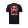 triko BACKPRINT   RED BULL KTM  tmavě modrá (Veľkosť S)
