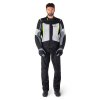 bunda ST-1 WATERPROOF  ALPINESTARS světle šedá/černá/žlutá fluo 2025 (Veľkosť S)
