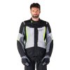 bunda ST-1 WATERPROOF  ALPINESTARS světle šedá/černá/žlutá fluo 2025 (Veľkosť S)