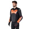 bunda FASTER 3 AIRFLOW  ALPINESTARS černá/červená fluo 2025 (Veľkosť 46)