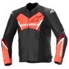 bunda FASTER 3 AIRFLOW  ALPINESTARS černá/červená fluo 2025 (Veľkosť 46)
