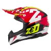 přilba X19D TARGA  ZED  dětská červená/žlutá fluo/černá/bílá 2026 (Veľkosť S (48 cm))