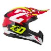 přilba X19D TARGA  ZED  dětská červená/žlutá fluo/černá/bílá 2026 (Veľkosť S (48 cm))