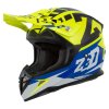 přilba X19D TARGA  ZED  dětská žlutá fluo/modrá/černá/bílá 2026 (Veľkosť S (48 cm))