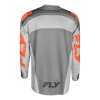 dres F-16  FLY RACING - USA 2025 šedá/oranžová (Veľkosť M)