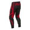 kalhoty LITE  FLY RACING - USA 2025 černá/červená (Veľkosť 28)