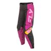 kalhoty F-16  FLY RACING - USA 2025 dámské černá/žlutá (Veľkosť 30)
