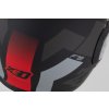 přilba F19  ZED černá matná/červená fluo/šedá 2026 (Veľkosť L (59 až 60 cm))