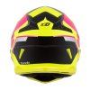 přilba X19D TENDO  ZED  dětská žlutá fluo/růžová/oranžová/černá 2026 (Veľkosť S (48 cm))