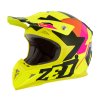 přilba X19D TENDO  ZED  dětská žlutá fluo/růžová/oranžová/černá 2026 (Veľkosť S (48 cm))