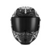 přilba GOLIATH MAORI  NOX EXKLUSIV černá matná  bílá 2025 (Veľkosť XS)