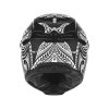 přilba GOLIATH MAORI  NOX EXKLUSIV černá matná  bílá 2025 (Veľkosť XS)