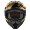 přilba Cross Cup 2 Napa  CASSIDA písková/zelená/žlutá fluo/černá matná 2026 (Veľkosť XS (53 až 54 cm))