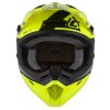 přilba Cross Cup 2 Napa  CASSIDA žlutá fluo/černá/šedá perleť 2026 (Veľkosť XS (53 až 54 cm))