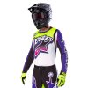 dres SUPERTECH SX limitovaná edice DIRT STUDIOS  ALPINESTARS bílá/fialová/růžová/žlutá fluo 2025 (Veľkosť S)