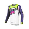 dres SUPERTECH SX limitovaná edice DIRT STUDIOS  ALPINESTARS bílá/fialová/růžová/žlutá fluo 2025 (Veľkosť S)