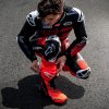 boty SUPERTECH R VENTED limitovaná edice MM93 MARC MARQUEZ  ALPINESTARS červená fluo/tmavě modrá/černá 2025 (Veľkosť 42)