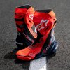 boty SUPERTECH R VENTED limitovaná edice MM93 MARC MARQUEZ  ALPINESTARS červená fluo/tmavě modrá/černá 2025 (Veľkosť 42)