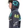 mikina VARIGATE HOODIE  ALPINESTARS tmavě šedá (Veľkosť M)