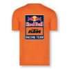 triko BACKPRINT   RED BULL KTM  oranžová (Veľkosť S)