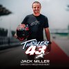 přilba SUPERTECH R10 limitovaná edice JACK MILLER  ALPINESTARS matný karbon/červená/modrá/žlutá/bílá 2025 (Veľkosť XL (obvod 61 - 62 cm))