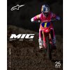 dres SUPERTECH SX AFD limitovaná edice MIG  ALPINESTARS růžová fluo/bílá/oranžová 2025 (Veľkosť S)