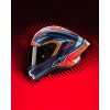 přilba SUPERTECH R10 limitovaná edice PEDRO ACOSTA  ALPINESTARS modrá/červená/bílá matná 2025 (Veľkosť S (obvod 55 - 56 cm))