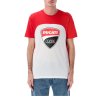 triko DUCATI CORSE bílá  červená (Veľkosť S)
